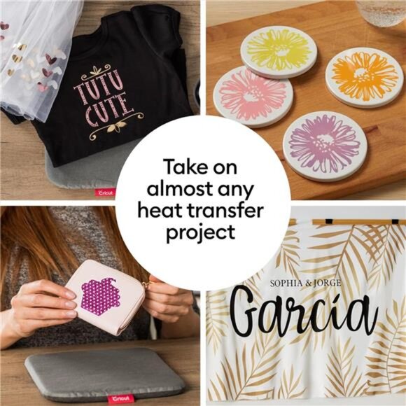 Cricut EasyPress 2 Heat Press Machine , Ideal for T-Shirts, Tote Bags - Picture 5 of 14